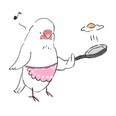 [LINEスタンプ] 文鳥キブン ～日常編～