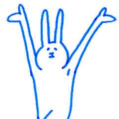 [LINEスタンプ] うさみはツインペン製
