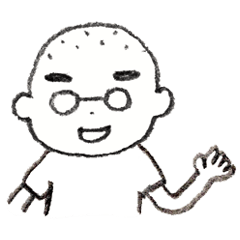 [LINEスタンプ] ぼっさん