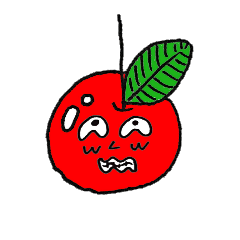 [LINEスタンプ] 食べ物の表情