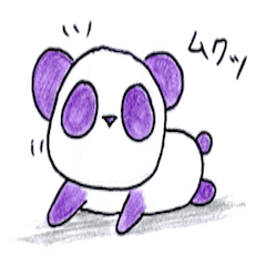 [LINEスタンプ] わっしょいパンダ