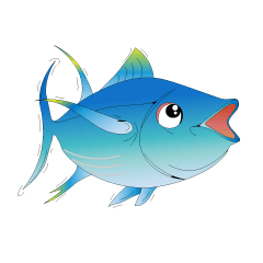 [LINEスタンプ] 漁師の魚友だち