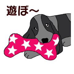 [LINEスタンプ] 大好き！イングリッシュ・コッカー
