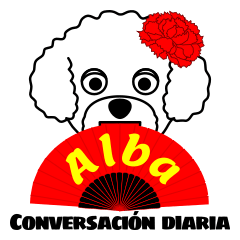 [LINEスタンプ] Albaが使うスペイン語の日常会話