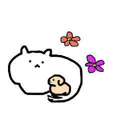 [LINEスタンプ] ココとロロ 英語版