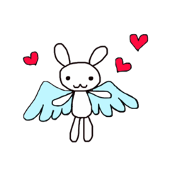 [LINEスタンプ] うさぎちゃん 1