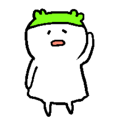 [LINEスタンプ] カラフルな何か
