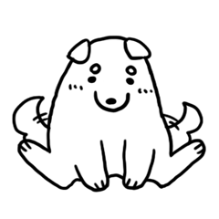 [LINEスタンプ] ゆるいぬのスタンプ