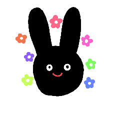 [LINEスタンプ] マックロ ウサギ