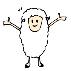 [LINEスタンプ] みんなを愛したいヒツジ