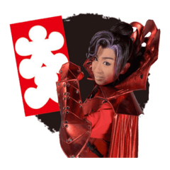 [LINEスタンプ] 剣戟はる駒座 津川鵣汀 スタンプ