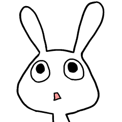 [LINEスタンプ] 気持ちが伝わるうさぎさん
