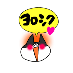 [LINEスタンプ] ハチワレネコ1