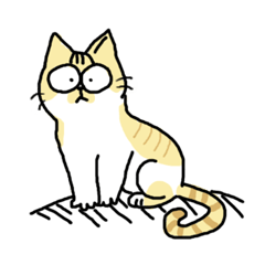 [LINEスタンプ] みけねこ - ミルの日常生活