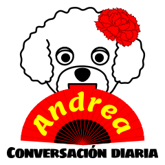 [LINEスタンプ] Andreaが使うスペイン語の日常会話の画像（メイン）