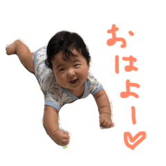 [LINEスタンプ] ひなた喜怒哀楽0歳(コメントあり)