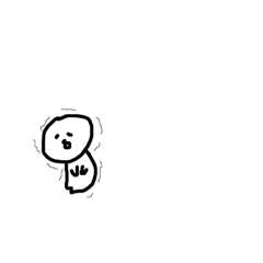 [LINEスタンプ] ぽかん3