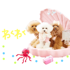 [LINEスタンプ] なかよしちびーず