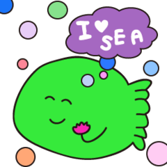 [LINEスタンプ] はぴねすさかなちゃん6