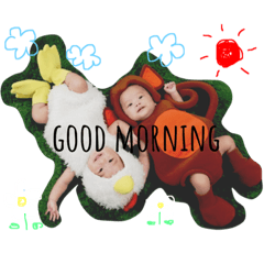 [LINEスタンプ] ひか＆ひな