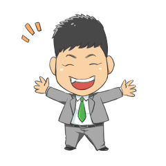 [LINEスタンプ] わいわい！スタッフスタンプ