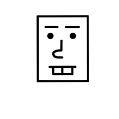 [LINEスタンプ] face太郎