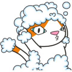 [LINEスタンプ] 鍵しっぽのネコ☆ミー