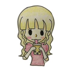 [LINEスタンプ] 紅茶好きなお嬢様
