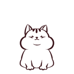 [LINEスタンプ] 僕の猫はおかしい_日本語(by.enjya)の画像（メイン）