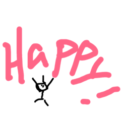 [LINEスタンプ] 下手文字英語ステッカー