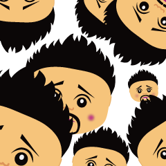 [LINEスタンプ] 和太鼓 ぽんた