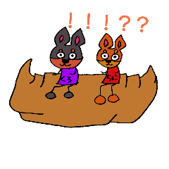 [LINEスタンプ] ミニピンのチョコと黒次郎 普段使い編