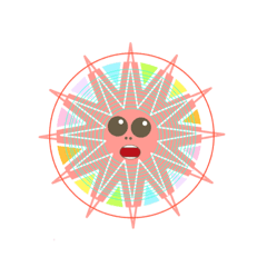 [LINEスタンプ] あいきょうちゃん