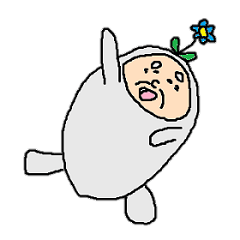 [LINEスタンプ] 天国のおじいちゃん