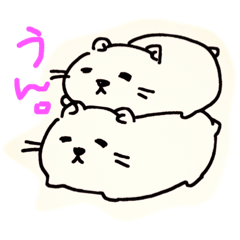 [LINEスタンプ] ゆるはむ。