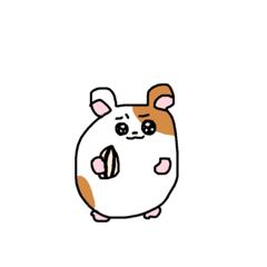 [LINEスタンプ] はむすたまん