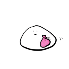 [LINEスタンプ] これは餅です。