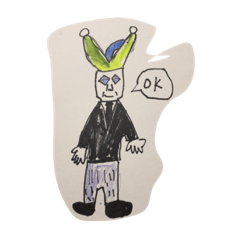 [LINEスタンプ] 動物ピエロの大集合