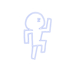 [LINEスタンプ] シュールすぎるマネキンくん