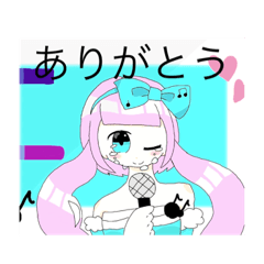 [LINEスタンプ] 神月歌