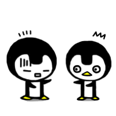 [LINEスタンプ] ペンギン模様3