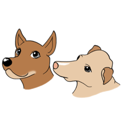 [LINEスタンプ] ラムダとシータ