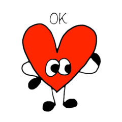 [LINEスタンプ] ハートくん その1