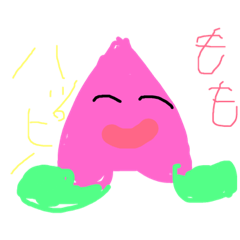 [LINEスタンプ] もももももちゃん