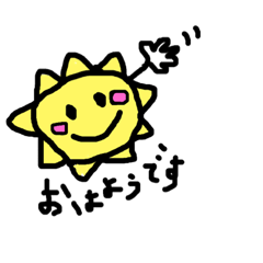 [LINEスタンプ] 落書きニコちゃん日常会話