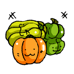 [LINEスタンプ] ハロウィン発見！