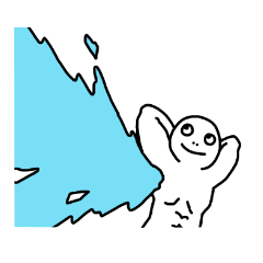 [LINEスタンプ] 腋汗だだもれマン スタンプ