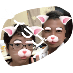 [LINEスタンプ] チキンハート！