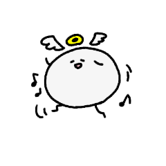 [LINEスタンプ] 大福天使ちゃんと大福悪魔ちゃん