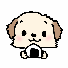 [LINEスタンプ] ふわふわかわいい子犬の日常スタンプ♪